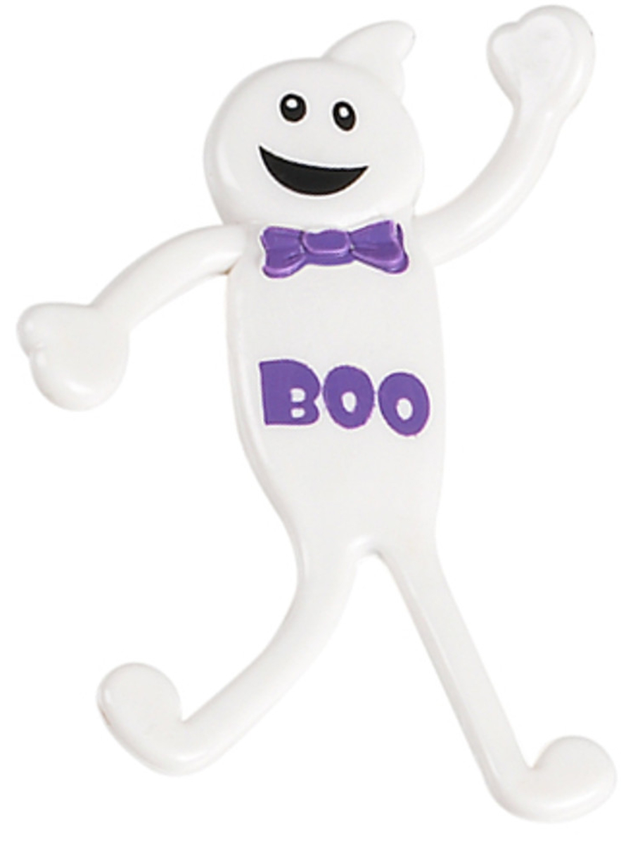 RI Novelty Classic Halloween Ghost Character Bendable Bendy Toy Figure