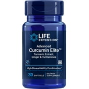 Life Extension Advanced Curcumin Elite Turmeric Extract Ginger & Turmerones -- 30 Softgels