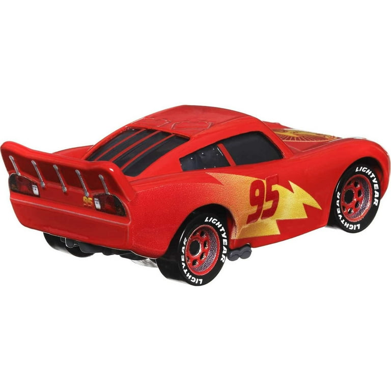 Disney and Pixar Cars Road Rumbler Lightning McQueen Die-Cast Toy Car, 1:55  Scale Collectible