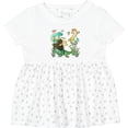 thumbnail image 3 of Inktastic Cute Lizards Hanging out Girls Baby Dress, 3 of 5