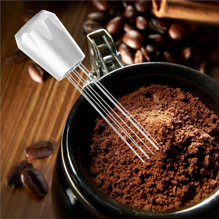 Espresso Coffee Stirrer Needle Coffee Distribution Stirring Tool Coffee  Powder Tamper Distributor Coffee Machine Accessories