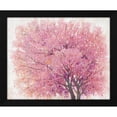 thumbnail image 2 of Tim OToole 18x15 Black Modern Wood Framed Wall Art Titled - Pink Cherry Blossom Tree II, 2 of 6
