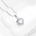 thumbnail image 2 of Hummingbird Urn Necklace for Ashes for Women Heart Cremation Jewelry Memory Keepsake Pendant for Loss Loved Ones, 2 of 6
