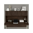 thumbnail image 2 of Hybrid 72W Desk Hutch in Black Walnut - Engineered Wood, 2 of 7