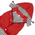 thumbnail image 5 of HDE Dog Raincoat Double Layer Zip Rain Jacket with Hood for Small to Large Dogs Red 2XL, 5 of 7