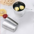 thumbnail image 6 of Double Insulated Stainless Steel Picnic Cup - Portable, Reusable, Straight Design with Dull Polish Finish, 6 of 8