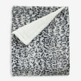thumbnail image 1 of Brylanehome Faux Fur Animal Print Throw, Snow Leopard Print Blanket, 1 of 2