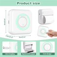 thumbnail image 3 of Mini Thermal 2025 New Portable Thermal Label Wireless Inkless Mini Upgrade Label Maker Machine Mini Pocket Sticker, 3 of 7
