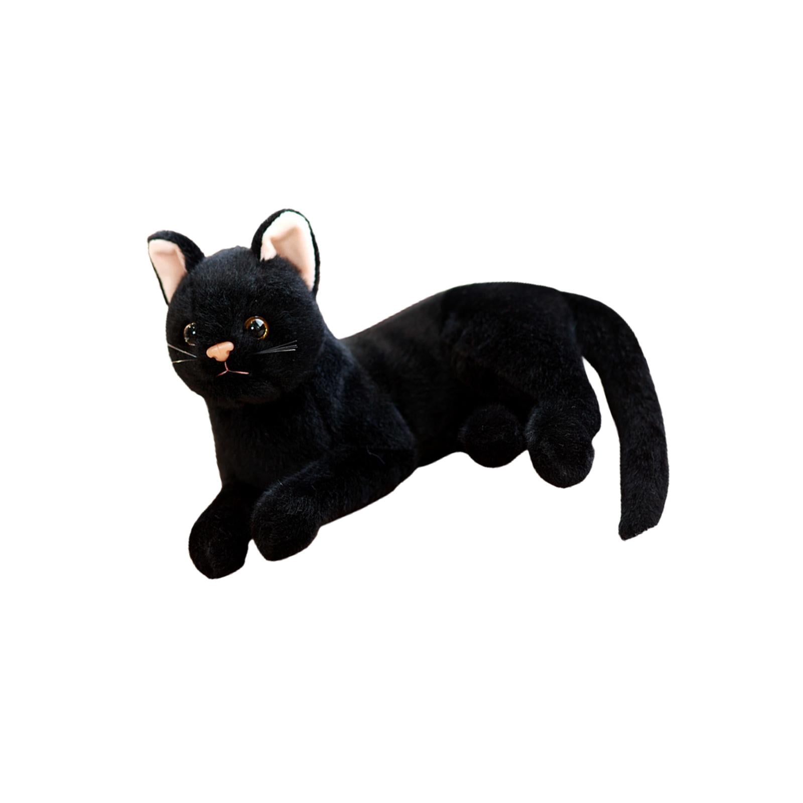 Realistic Plush Kittens Toy Lifelike Cat Doll Toy Plush Cat Stuffed Animal for Adults , 25cm