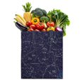 thumbnail image 1 of Rocket & Alien Reusable Fabric Tote Bag - Foldable, Large Capacity & Eco-Friendly Shopping Bag, 1 of 6