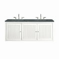 thumbnail image 2 of James Martin Vanities E645-V60D-GW-3PBL Athens 60" Double Basin Poplar Wood Vanity Set -, 2 of 2