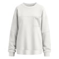 thumbnail image 5 of Horkkom Sweatshirt for Women Casual Loose Pullover Tops Oversized Crew Neck Soft Fall Sweatshirt with Pocket XL, 5 of 5