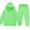 01#Green, variant on TQWQT Boys Sweatsuit Kids Tracksuit Long Sleeve 2 Piece Kids Sweat Set Size 3-4 Hooded Solid Color Sweatshirt and Jogging Pant Boys Outfits Beige