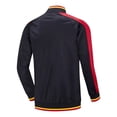 thumbnail image 4 of asjyhkr Jackets for Men Full-Zip Workout Fall Daily Wear Fitted Casual Long Sleeve Color Blocked Track Jacket with Pockets(Medium,Black), 4 of 8