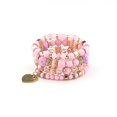thumbnail image 1 of 1 Uds. Conjuntos de pulseras bohemias para mujer, pulseras elásticas apilables, joyería bohemia multicolor para mujer, pulseras Hippie, joyería delicada, el mejor regalo para Amiga Feliz Sencillez, 1 of 1