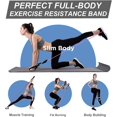 thumbnail image 2 of Juego de bandas de resistencia para ejercicio para mujeres, bandas de entrenamiento para gimnasio en casa, 11 piezas con tubos para ejercicios, manijas de espuma, correas para los tobillos, ancla, 2 of 5
