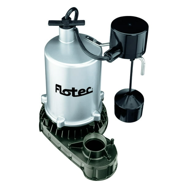 øst angre Landmand Pentair Flotec 3/4 hp 6360 gph Zinc Submersible Sump Pump - Walmart.com