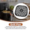 thumbnail image 2 of Poêle à Griller pour Friteuse à Air Chaud, Plateau pour Friteuse à Air, pour Accessoires de Friteuse Électrique, 2 of 5