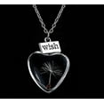 thumbnail image 2 of Dandelion Wish Heart Necklace, 2 of 4
