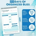 thumbnail image 3 of BrighterFutureLiving Daily Planner Notepad Bundle of 10 – Organize Tasks, Track Health, and Stay Inspired with Gratitude Prompts & Bible Verses – For Men & Women at Home, Office, or School, 3 of 4