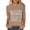 A13 Khaki-Game Day, variant on Mifsaly Football Shirts for Women 3/4 Sleeve Game Day Shirt Team Fans Game Day Sport Basic Tee XXL