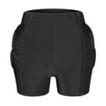 thumbnail image 2 of colaxi Kids Butt Pad Shorts Crash Pad with Side Zipper Hip Tailbone Protector Padded Shorts for Inline Skating Ice Hockey XS, 2 of 10
