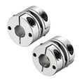 thumbnail image 3 of Uxcell 12mm to 14mm Bore One Diaphragm Motor Wheel Flexible Coupling Joint 1 Pack, 3 of 5