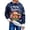 Blue, variant on Merry Christmas Sweatshirt for Men Long Sleeve Crewneck Loose Casual Cute Reindeer Print Pullover Sweatshirts