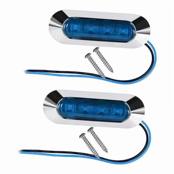 yotijay 4x2Pcs Truck Side Marker Lights Premium Durability Practical Replace 4 Pcs