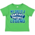 thumbnail image 3 of Inktastic My Dad is a Fantasy Football Legend Boys or Girls Toddler T-Shirt, 3 of 5
