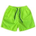 thumbnail image 4 of CHENge Men Plus Size Board Shorts Lightweight Palm Tree Print Quick Dry 4th Of July Swim Trunks with Pockets Stretch Fabric Beach Shorts Bathing Suits, 4 of 4