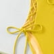 thumbnail image 4 of Trajes de baño de una pieza para mujer, bikinis sin espalda con tirantes ajustables a la moda de color sólido para mujer, traje de baño para mujer, 4 of 5