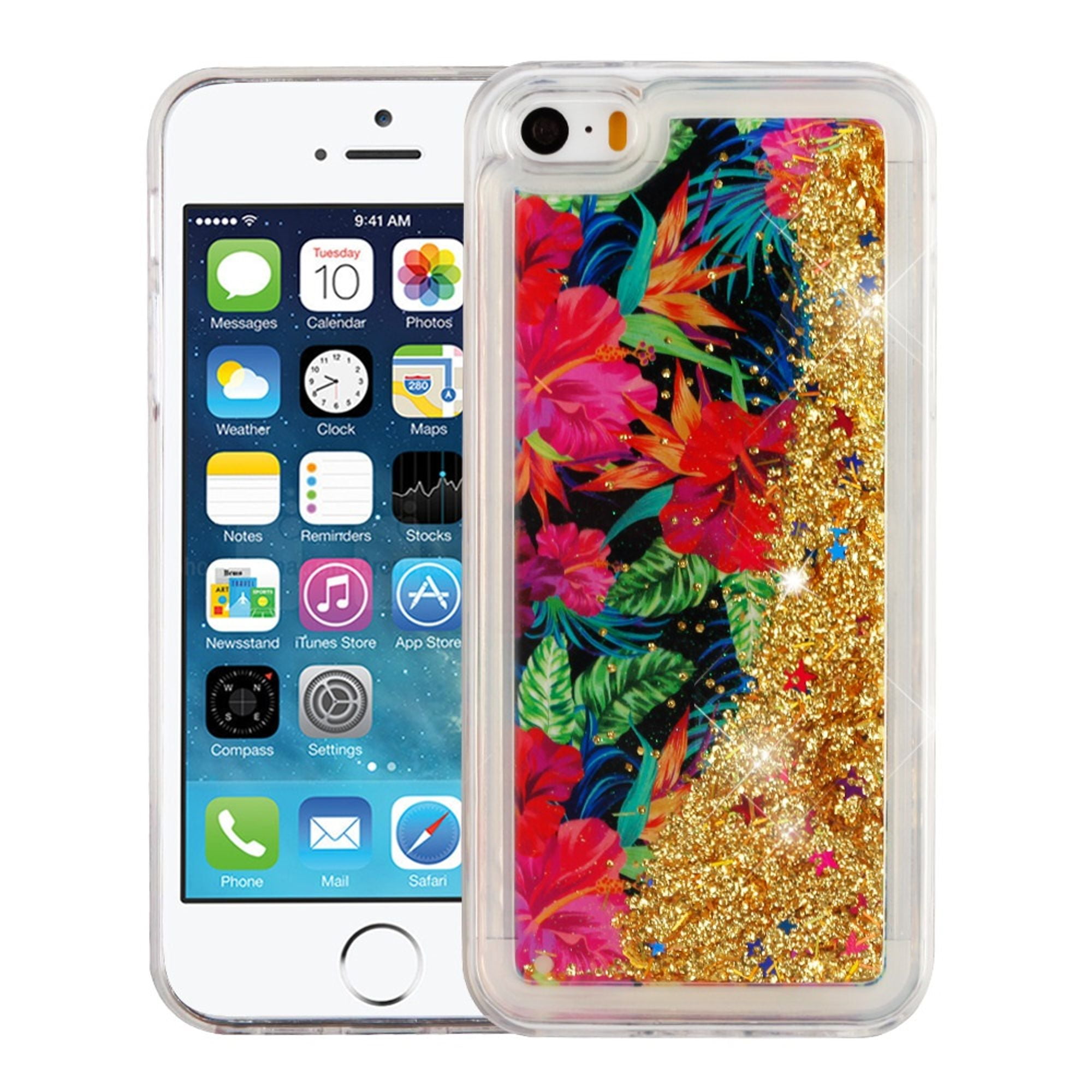 Iphone Se Case Iphone 5s Case By Insten Quicksand Glitter Electric
