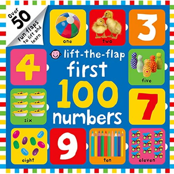 Pre-Owned First 100 Lift the Flap Numbers: Over 50 Fun Flaps to Lift and Learn Paperback