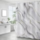 thumbnail image 1 of Fiudx Ofertas flash Artículos en oferta Cortina de ducha de poliéster, diseño y poliéster, dobladillo ponderado, juego de cortinas de ducha para baño, cortina de ducha de tinta moderna abstracta, 1 of 5