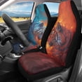 thumbnail image 2 of XYZCANDO Fire & Ice Tiger & Leopard Animal Print Car Front Seat Covers for Woman Thin Car Seat Covers Easy Install Anti-Scratch, for Van SUV Truck, 2 of 9