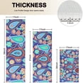 thumbnail image 4 of Blue Paisley and Floral Pattern Kitchen Rugs Sets Of 3,Kitchen Runner Rugs Non Skid Washable,Decorative Kitchen Floor Mats for Kitchen,Sink,Laundry,17"x30"+ 17"x47" + 17"x59", 4 of 6