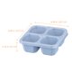 thumbnail image 5 of Plato de frutas secas para el hogar, caja para servir aperitivos de rejilla múltiple, bandeja versátil para Catering de alimentos con tapa transparente, 3 uds., 5 of 5
