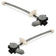 thumbnail image 2 of New OEM Replacement Rear Left and Rear Right Window Regulator Compatible With Acura ILX Base 4 Cyl 2.4L ILX Base 4 Cyl 2.0L 2013-2022 72750TX6A01 72710TX6A01, 2 of 8