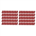 thumbnail image 1 of 100 Servilletas Desechables con Bolsillo Integrado para Cubiertos, Tela Predoblada Como Servilletas de Papel para Fiesta de Boda, Color Rojo, 1 of 6