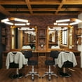 thumbnail image 2 of Zimtown Swivel Salon Stool Chair with Back Support Adjustable Hydraulic Chair with Backrest, 2 of 9