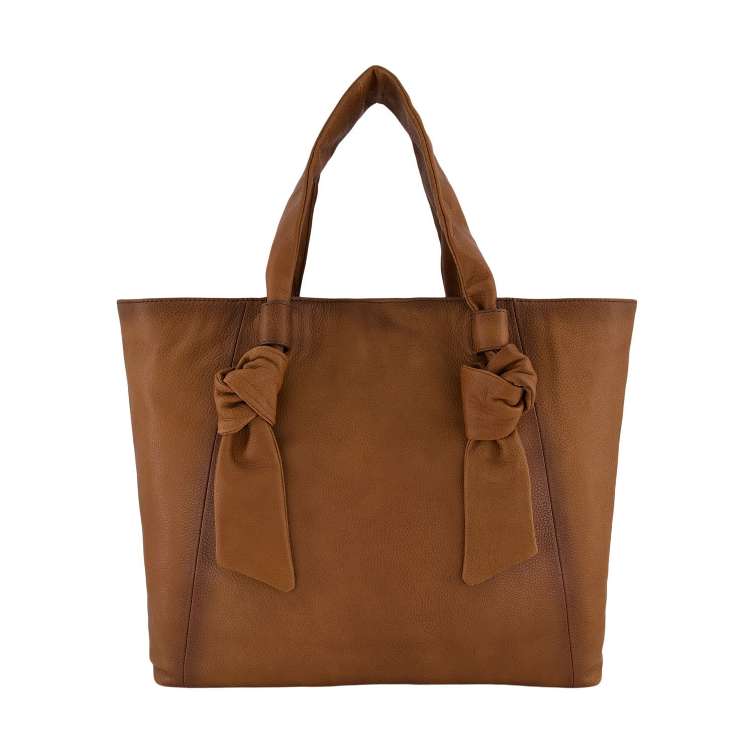 Frye Nora Knotted 100% Genuine Leather Women's Tote Shoulder