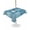 Blue, variant on Outdoor Tablecloth with Umbrella Hole for Patio/Picnic/Party/Camping, Blue Coastal Waterproof Table Cloth Rectangle Table Cover Washable, Starfish Shell Coral Palm Trees Conch Ocean (60"x 120")