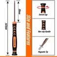 thumbnail image 2 of Juego de destornilladores Torx TECKMAN T2-T15 magnéticos de 10 piezas, 2 of 6