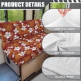thumbnail image 6 of FOR U DESIGNS Hibiscus Palm Leaf Pattern 2 Pcs RV Dinette Cushion Covers Stretch Sofa Furniture Protector Breathable Loveseat Sofa Chair Cover Sofa Slipover for Travel Trailer Couch, 6 of 7