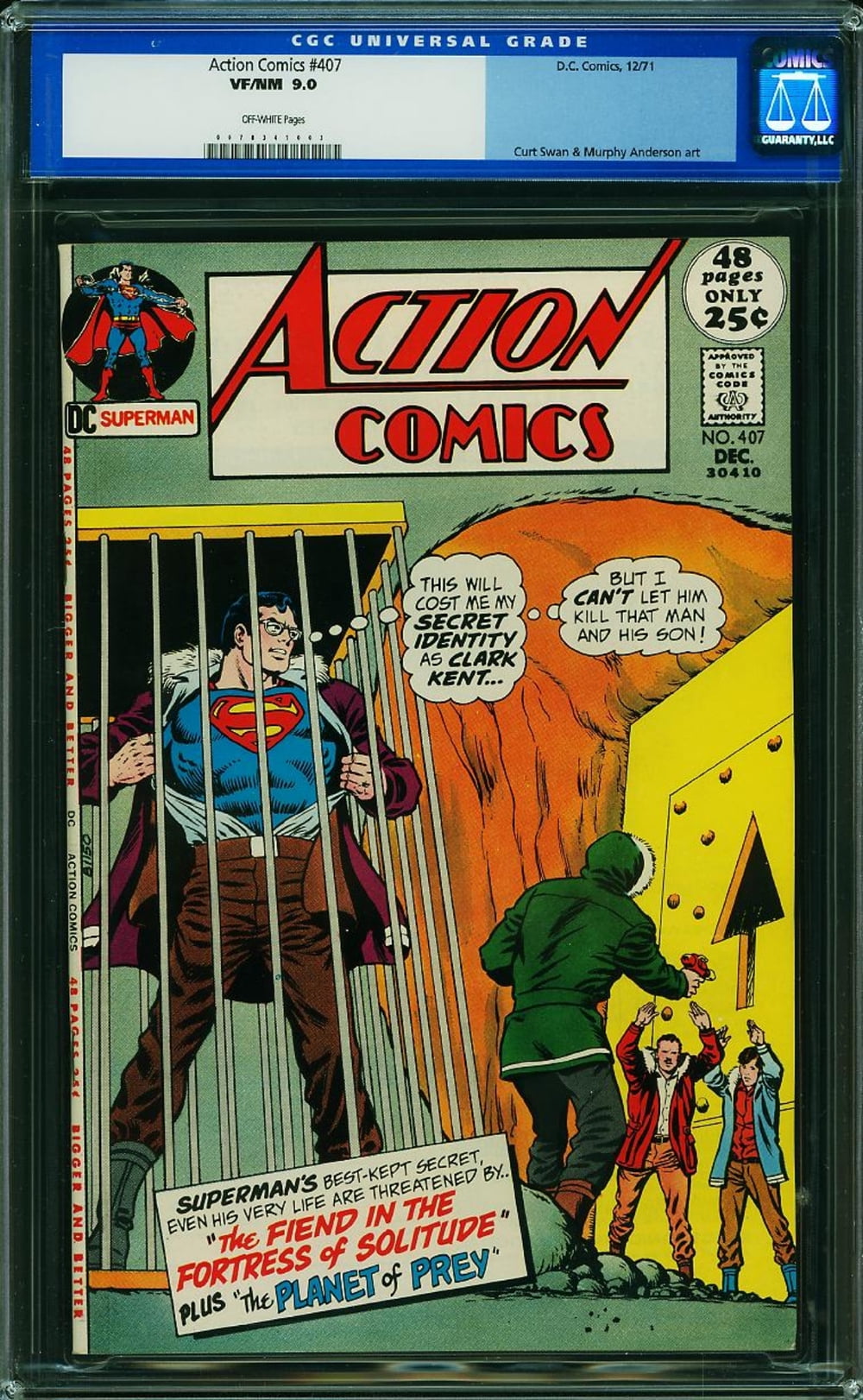 Cover of Action Comics #407