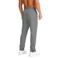 thumbnail image 3 of SOOMLON Mens Trousers Elastic Waist Big and Tall Cropped Pants with Zipper Cooling Lightweight Pants Athleisure Pants, 3 of 6