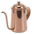 thumbnail image 1 of Cafetera de cuello de cisne ANGGREK de Acero inoxidable pulido, 1 of 8