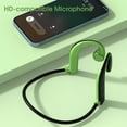 thumbnail image 4 of Lifetechs W10 Wireless Earbud High Fidelity Intelligent Noise Reduction IPX5 Waterproof Bluetooth-compatible 5.2 Air Conduction Sports Not In-ear Earphone for iPhone, 4 of 8