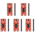 thumbnail image 1 of Treedix EasyDriver Shield Stepper Motor Driver with Single Row Pin Headers Compatible with Arduino (5pcs), 1 of 6
